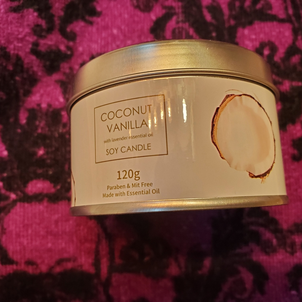 Coconut Vanilla Soy Candle